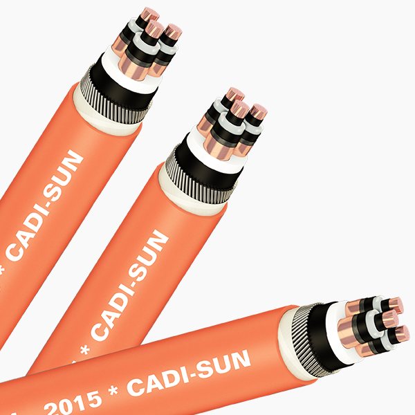 Cáp 3 lõi, màn chắn băng đồng, giáp sợi thép - SWA(ASWA)/CTS-W 3x? - 3.6/6 (7.2)kV