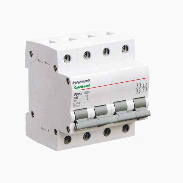 Cầu Dao Tự Động - MCB PS45N - 4 Cực
